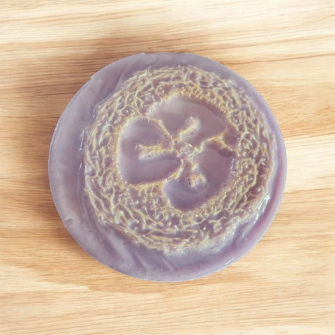 2 Goat Milk Loofah Soaps - Black Raspberry & Vanilla Frances Farm & Craft, LLC 