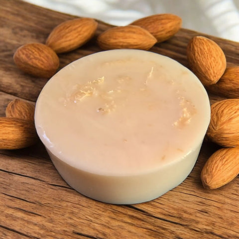 2 Goat Milk Loofah Soaps - Honey Almond Frances Farm & Craft LLC  Soap