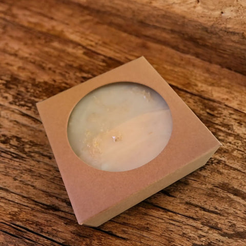 2 Goat Milk Loofah Soaps - Honey Almond Frances Farm & Craft LLC  Soap