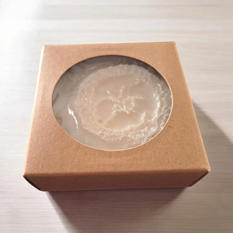 2 Goat Milk Loofah Soaps - Natural Frances Farm & Craft 