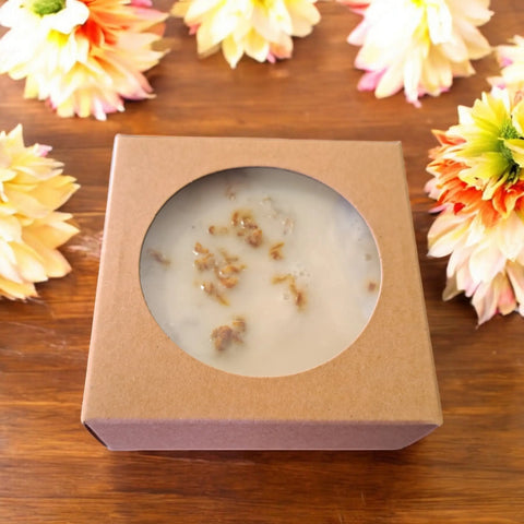 2 Goat Milk Loofah Soaps - Orange & Honey Frances Farm & Craft 