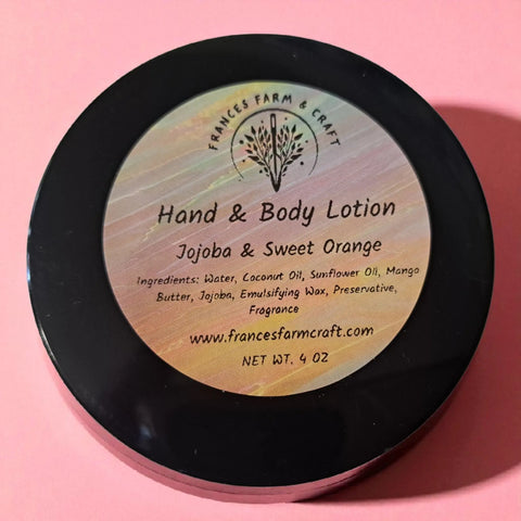 2 Hand & Body Lotions Bundle - Different Scent Options Frances Farm & Craft  Hand & Body Lotion