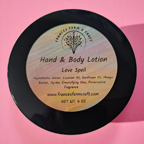 2 Hand & Body Lotions Bundle - Different Scent Options Frances Farm & Craft  Hand & Body Lotion