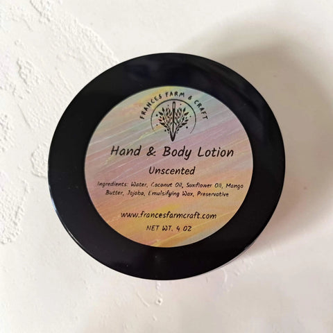 2-Pack Jojoba and Mango Butter Hand & Body Lotion Bundle – 4oz Each | Deep Moisturizing Skin Care Made in USA Frances Farm & Craft  Hand & Body Lotion