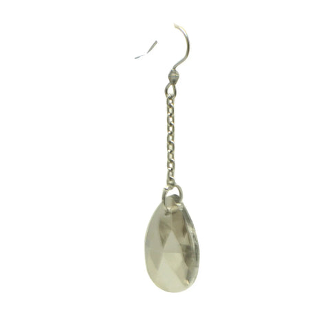 2.5 Inch Teardrop Crystal Dangle Earrings – Stainless Steel Formal Jewelry | Michelle Marie Boutique Made in USA Michelle Marie Boutique  Earrings