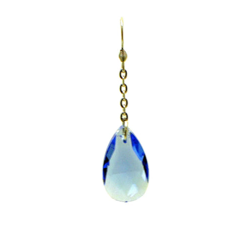 2.5 Inch Teardrop Crystal Dangle Earrings – Stainless Steel Formal Jewelry | Michelle Marie Boutique Made in USA Michelle Marie Boutique  Earrings