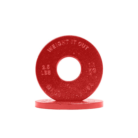 Cast Iron Precision Weight Plate Pairs – Durable Gym Plates | Made in USA Weight It Out 