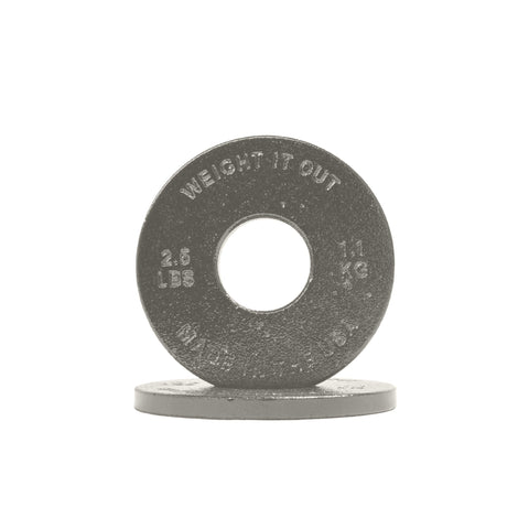 Cast Iron Precision Weight Plate Pairs – Durable Gym Plates | Made in USA Weight It Out 