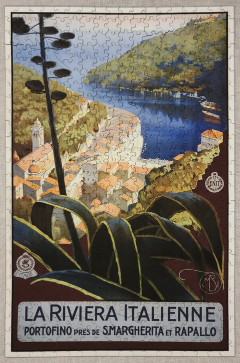 Italian Riviera, Wooden Puzzle, 494 Pcs Perplexing Puzzles  Jigsaw Puzzles