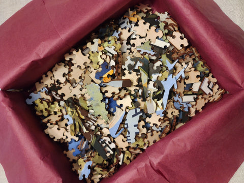 Italian Riviera, Wooden Puzzle, 494 Pcs Perplexing Puzzles  Jigsaw Puzzles