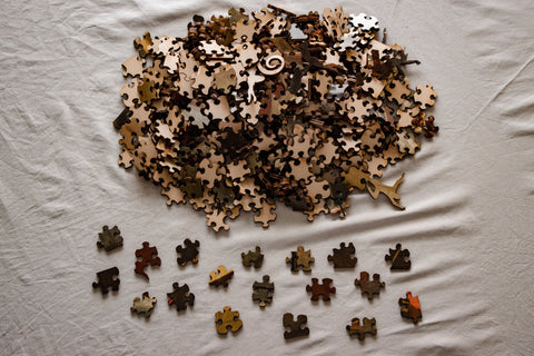 The Dance Class, Degas, Wooden Puzzle, 489 Pcs Perplexing Puzzles  Jigsaw Puzzles
