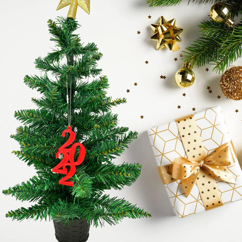 2022 Blue Christmas Ornament – 3D Printed Holiday Decor | Made in USA Chatelet Manufacturing 