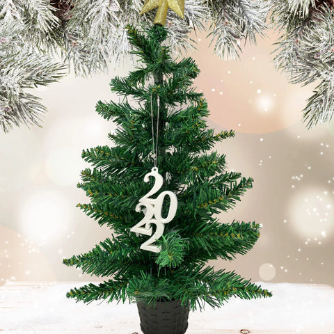 2022 Blue Christmas Ornament – 3D Printed Holiday Decor | Made in USA Chatelet Manufacturing 