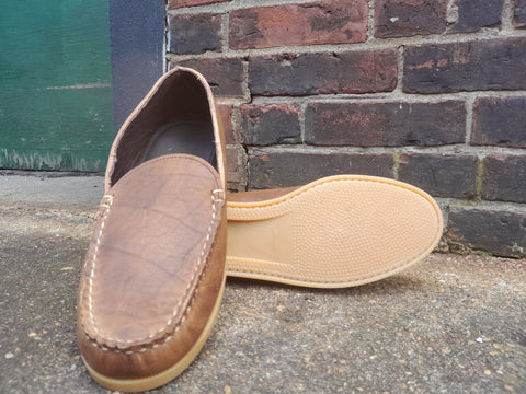 Handcrafted Full-Grain Leather Venetian Moccasins – Slip-On Casual Shoes | Made in USA BBH 