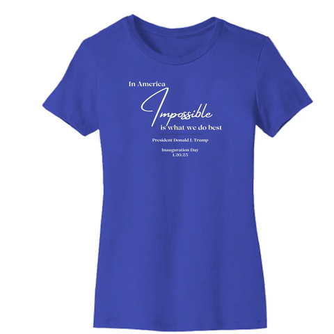 2025 Presidential Inauguration Commemorative Unisex Organic Cotton Tee – Made in USA Suede Kloth 