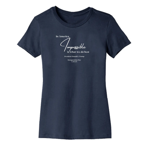2025 Presidential Inauguration Commemorative Unisex Organic Cotton Tee – Made in USA Suede Kloth 