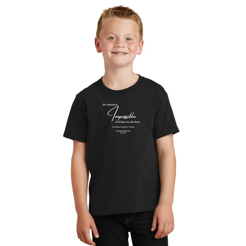 2025 Presidential Inauguration Commemorative Unisex Organic Cotton Tee – Made in USA Suede Kloth 