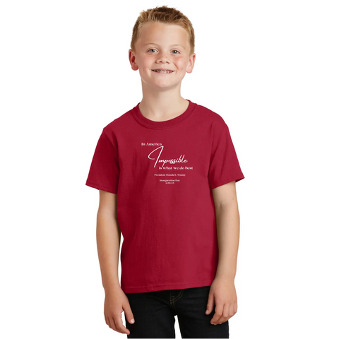 2025 Presidential Inauguration Commemorative Unisex Organic Cotton Tee – Made in USA Suede Kloth 