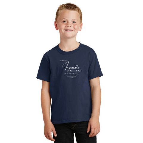 2025 Presidential Inauguration Commemorative Unisex Organic Cotton Tee – Made in USA Suede Kloth 