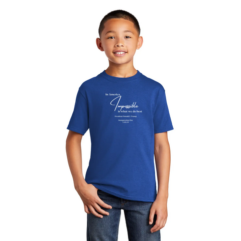 2025 Presidential Inauguration Commemorative Unisex Organic Cotton Tee – Made in USA Suede Kloth 