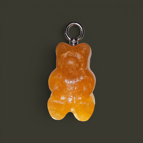Limited Edition Gummy Bear Hand Exerciser – Mica Powdered Finish Grip Trainer | Made in USA Grenade Grips 