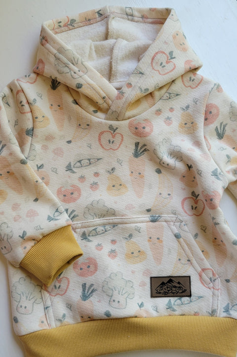 Toddler Woodland Print Cotton Fleece Hoodie – Mid-Weight Oversize Fit | Made in USA Apparel Adventure Clothes Company  Kids Hoodie
