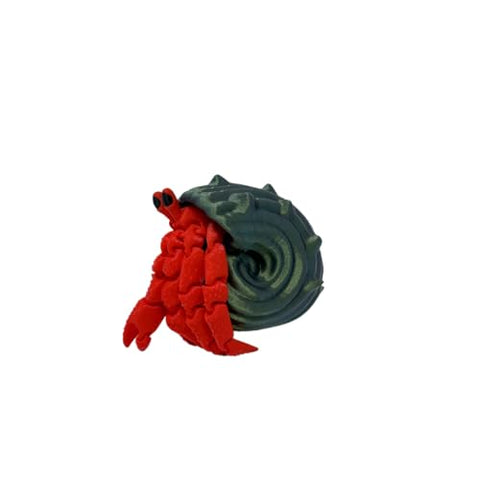 Articulated Hermit Crab & Alligator Flexible 3D Printed Fidget Toys – Made in USA Chatelet Manufacturing 