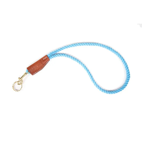 22 Inch Cotton Rope Lanyard With Brass Snap And Split Ring – Durable Key Leash | Made in USA Auburn Leathercrafters  item