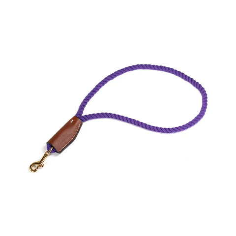 22 Inch Cotton Rope Lanyard With Brass Snap And Split Ring – Durable Key Leash | Made in USA Auburn Leathercrafters  item
