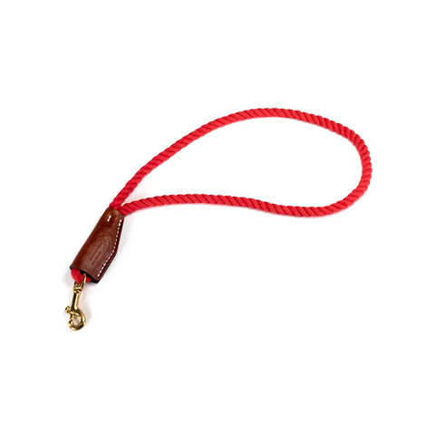 22 Inch Cotton Rope Lanyard With Brass Snap And Split Ring – Durable Key Leash | Made in USA Auburn Leathercrafters  item