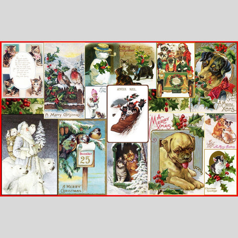 Victorian Christmas Friends, Wooden Puzzle, 510 Pcs Perplexing Puzzles  Jigsaw Puzzles