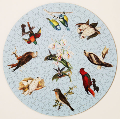 Birds, Wooden Puzzle, 360 Pcs Perplexing Puzzles  Jigsaw Puzzles