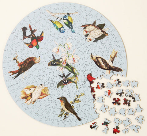 Birds, Wooden Puzzle, 360 Pcs Perplexing Puzzles  Jigsaw Puzzles