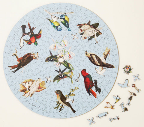 Birds, Wooden Puzzle, 360 Pcs Perplexing Puzzles  Jigsaw Puzzles