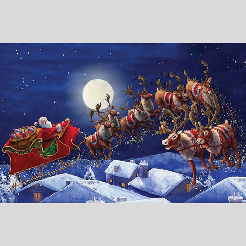 Santa's Sleigh, Wooden Puzzle, 461 Pcs Perplexing Puzzles  Jigsaw Puzzles