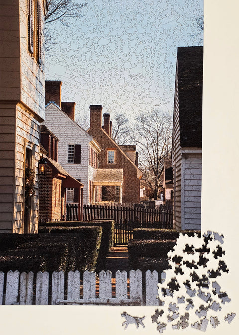Colonial Backyards, Wooden Puzzle, 770pcs Perplexing Puzzles  Jigsaw Puzzles