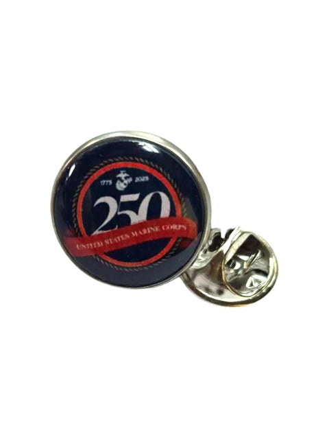 250th Anniversary Military Tie Pin – Stainless Steel Commemorative Emblem | Made in USA – Army Navy Marine Corps Officially Licensed Accessory Michelle Marie Boutique  Tie Pin