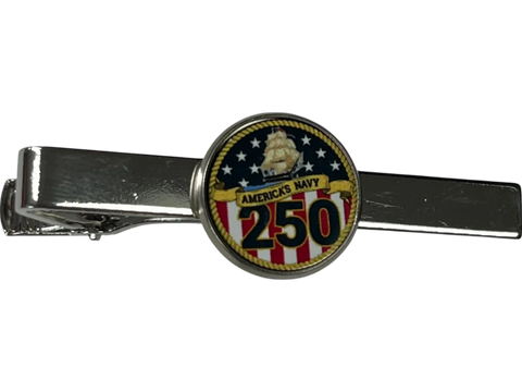 250th Anniversary U.S. Military Tie Bar – Stainless Steel Tarnish-Free Clip | Made in USA Army Navy Marine Commemorative Accessory Michelle Marie Boutique  Tie clips