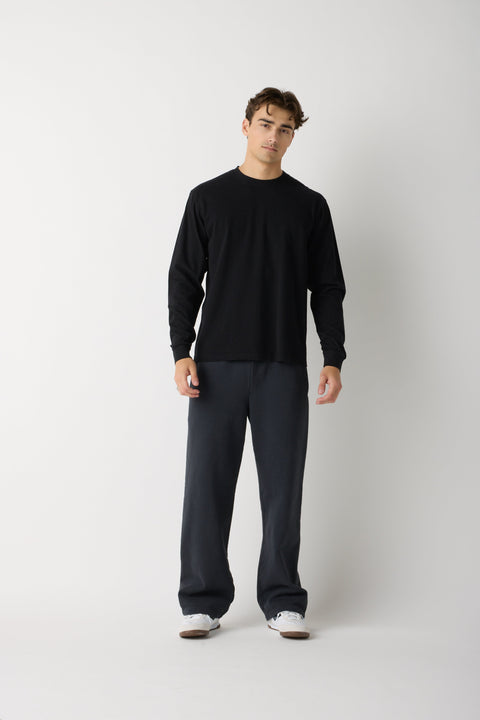 EcoCycle Long Sleeve Sustainable Cotton Jersey Tee – Unisex Comfort Fit | Made in USA US Standard Apparel  product