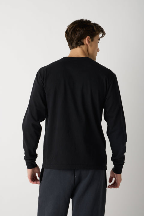 Standard Long Sleeve Tee – Unisex 100% Cotton Jersey Knit Shirt | Made in USA – Los Angeles Crafted US Standard Apparel  product