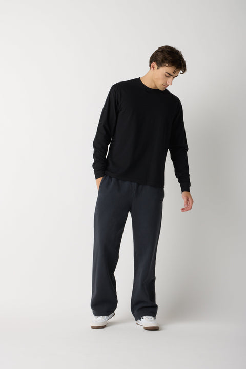 Standard Long Sleeve Tee – Unisex 100% Cotton Jersey Knit Shirt | Made in USA – Los Angeles Crafted US Standard Apparel  product