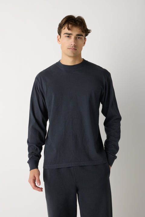Standard Long Sleeve Tee – Unisex 100% Cotton Jersey Knit Shirt | Made in USA – Los Angeles Crafted US Standard Apparel  product