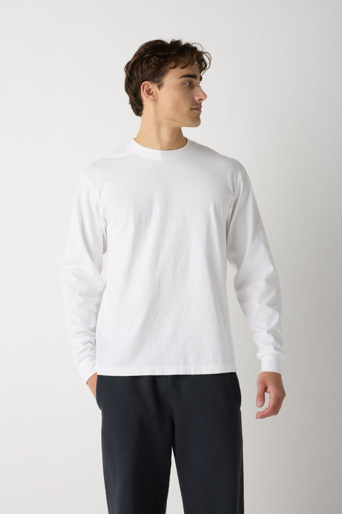 Standard Long Sleeve Tee – Unisex 100% Cotton Jersey Knit Shirt | Made in USA – Los Angeles Crafted US Standard Apparel  product