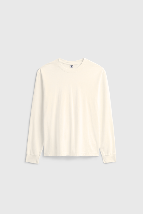 Standard Long Sleeve Tee – Unisex 100% Cotton Jersey Knit Shirt | Made in USA – Los Angeles Crafted US Standard Apparel  product