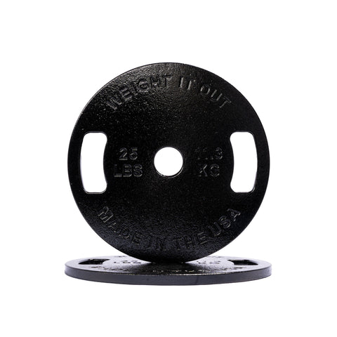 Cast Iron Precision Weight Plate Pairs – Durable Gym Plates | Made in USA Weight It Out 