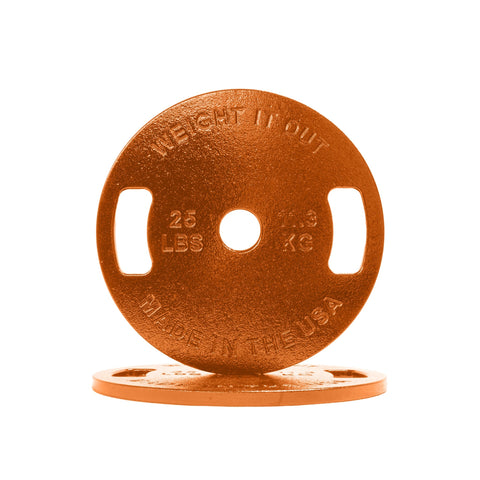Cast Iron Precision Weight Plate Pairs – Durable Gym Plates | Made in USA Weight It Out 