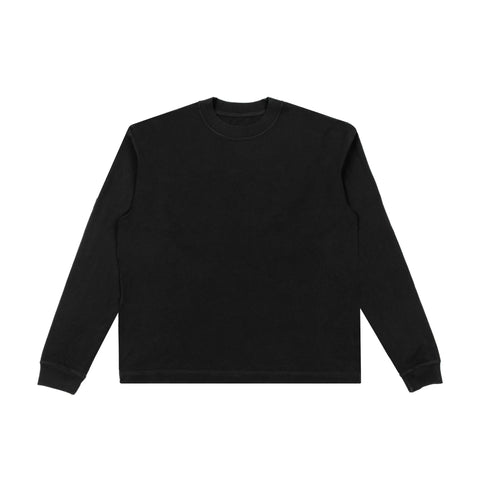 2600 ECOCYCLE LS TEE US Standard Apparel  product 35.00 USSA TRUE BLACK / 2XL