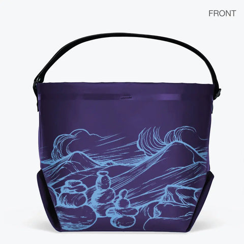 27L Waterproof Industrial Outdoor Tote Bag – Adjustable Strap, Rugged Design | Made in USA Twisp WA eqpd   96.00 Wide / Purple