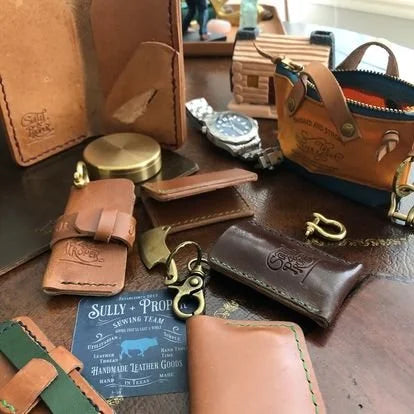 Artisanal Leather Mystery Box – Curated American-Made Leather Goods | Made in USA Sully + Proper Supply 