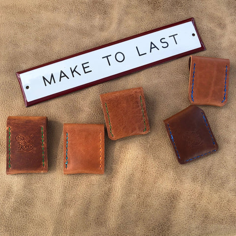 Handmade Leather Coin Pouches – Durable Stitching – Texas Crafted | Made in USA Sully + Proper Supply 
